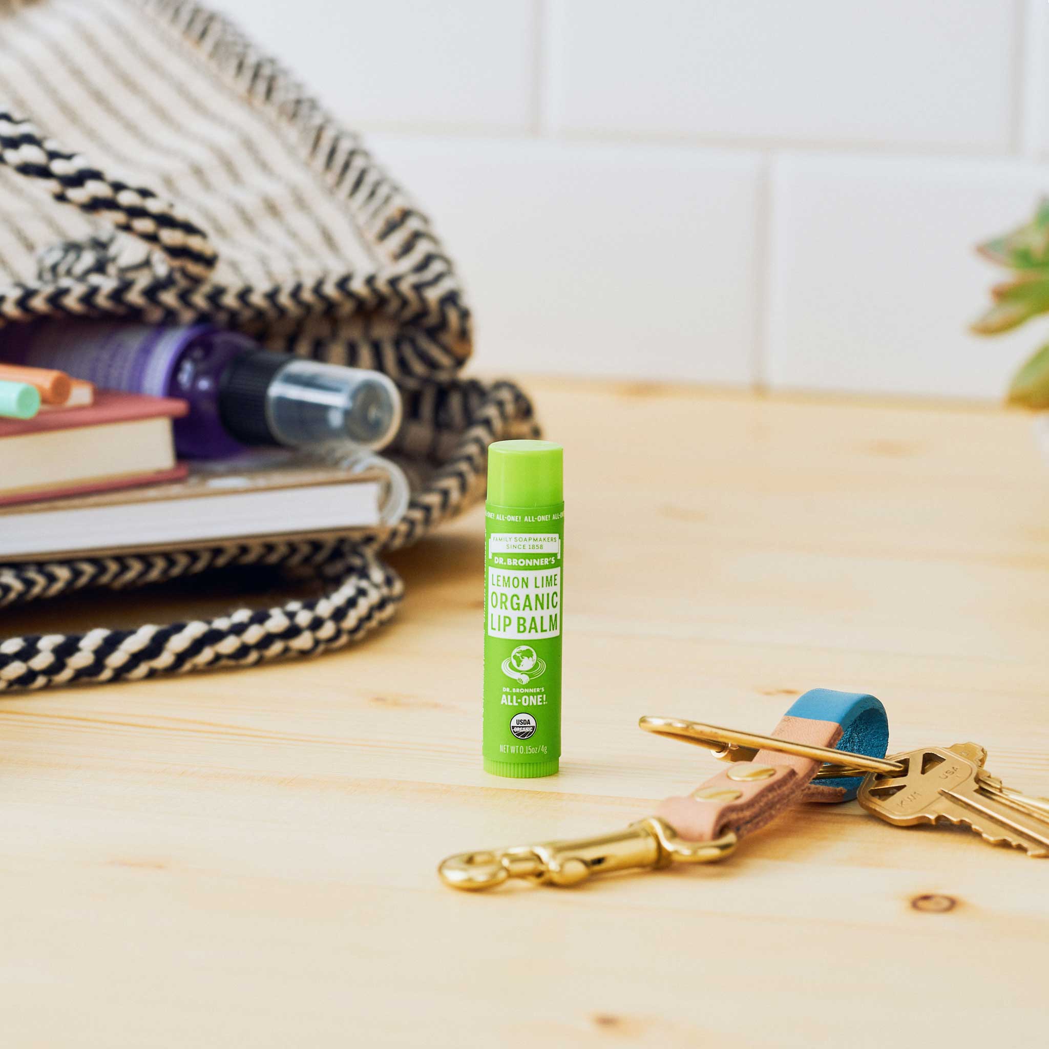 Alternative view of Lemon Lime Organic Lip Balms
