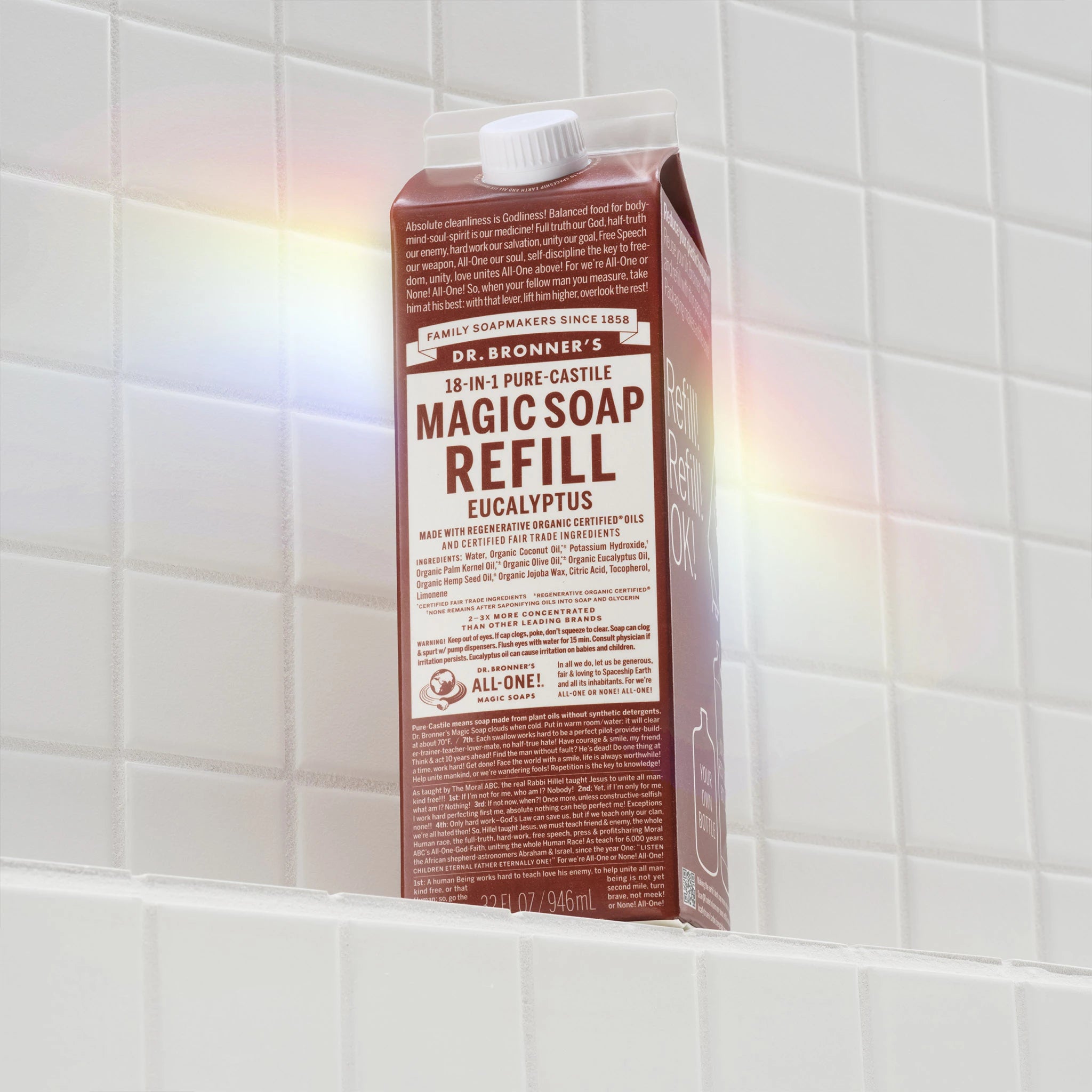 Alternative view of Eucalyptus Pure Castile Magic Soap Refill