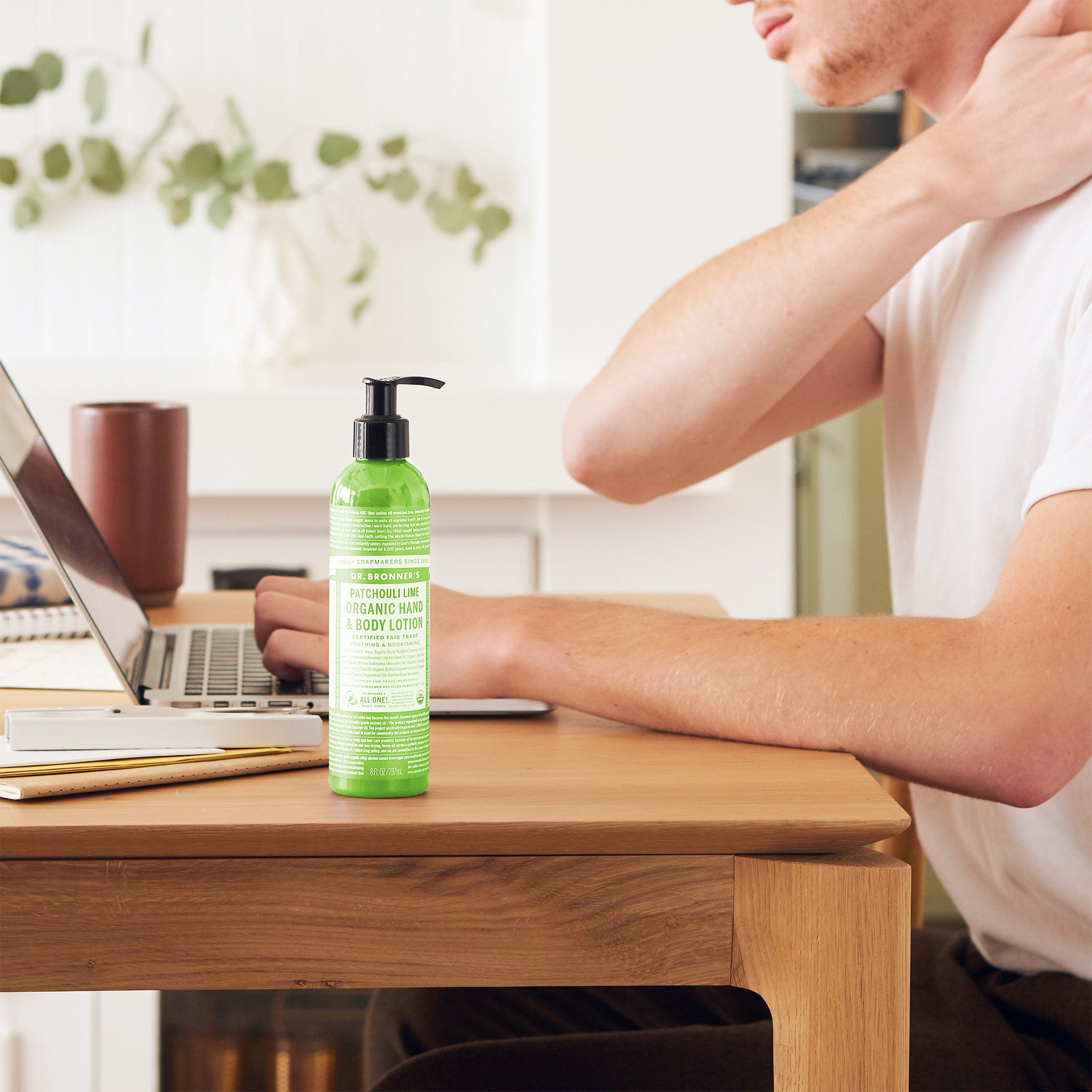 Alternative view of Patchouli Lime Organic Lotions